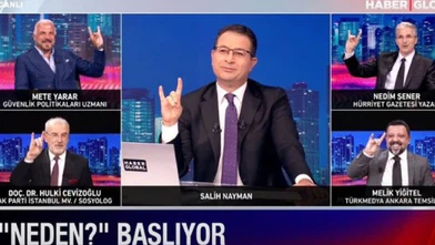 Haber Global canlı yayınında 'bozkurt' işareti: Sosyal medyada gündem oldu