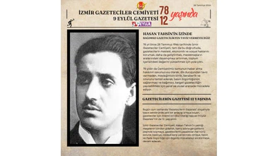 İzmir Gazeteciler Cemiyeti, "Hasan Tahsin'in izinde 78 yıl bağımsız gazetecilikten taviz vermeyeceğiz"