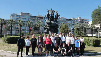Konaklılar açık havada sporu çok sevdi