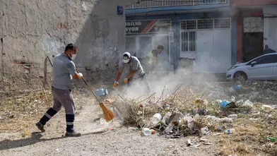 Bornova’da temizlik seferberliği