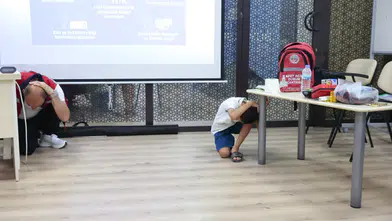 Konaklı çocuklara Afet Farkındalık Atölyesi