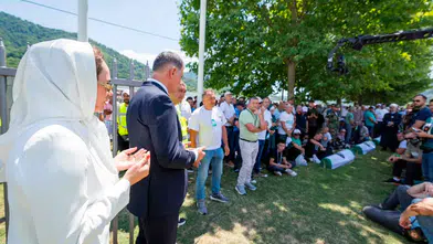 Başkan Tugay Srebrenica Katliamı’nı anma törenlerine katıldı
