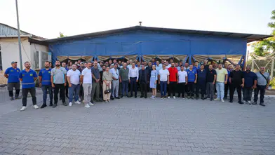 Başkan Vekili Benzer, mesaiye Park Bahçeler şantiyesinde başladı