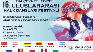 BALÇOVA’DA ZAFER COŞKUSU DÜNYAYI BULUŞTURACAK