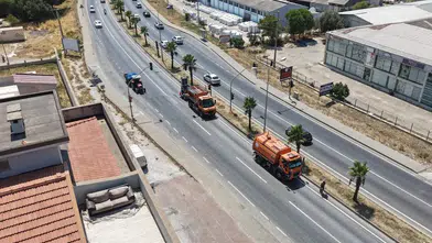 Başkan V. Şen Devreye Girdi Çevreyolunda Düzenleme Çalışması Hız Kazandı