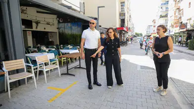 Bostanlı Cemal Bülbül Sokak’ta dönüşüm sürüyor
