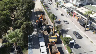 Bergama’da taşkın riskine karşı yeni hat