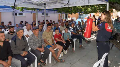 İzmir’in kırsal mahalleleri yangına karşı güçleniyor
