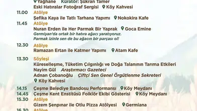 Germiyan’ın Kültürü, Lezzetleri ve Hafızası Bu Şenlikte Buluşuyor