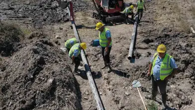 Milas’ta su çilesi sona erdi: Depoların besleme hattı baştan aşağı yenilendi