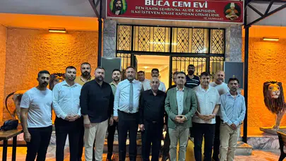 Buca Cemevi'nde Birlik ve Kardeşlik Mesajlarıyla Oruç Açıldı