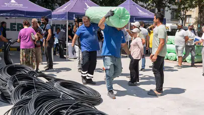 Büyükşehir’den domates ve çilek üreticisine iklim zırhı
