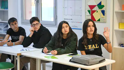 Bornova’nın genç mucitleri iş başında
