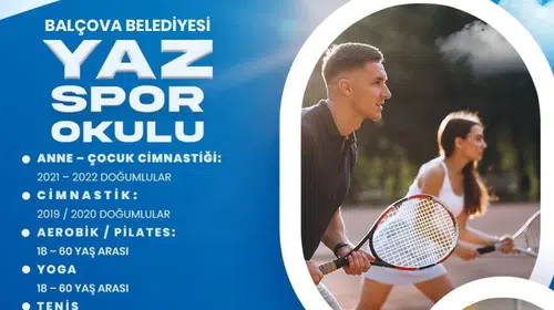 Balçova’da Yaz Spor Okulları İçin Kayıt Heyecanı Başladı