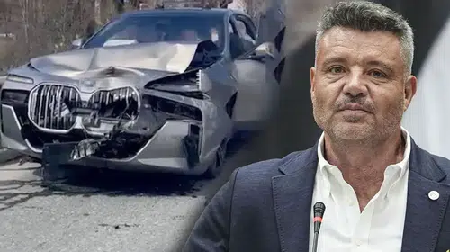 Sadettin Saran 3.1 milyon hasarlı BMW'sini satışa çıkardı