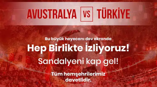 Balçova’da Milli Heyecan Dev Ekrana Taşınıyor
