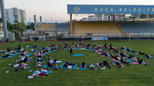 Bucalı Kadınlar Arena Stadı'Nda Buluştu