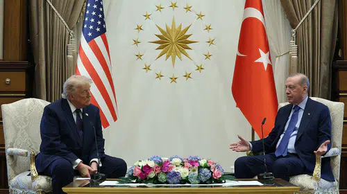 Erdoğan, Trump'ın F-35 taahhüdünü hatırlatarak Türkiye’nin beklentilerini dile getirdi.