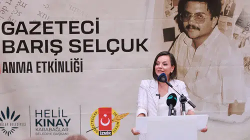 Karabağlar ‘da Gazeteci Barış Selçuk saygıyla anıldı
