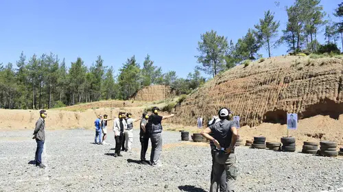 Geleceğin güvenlik uzmanları atış poligonunda rüştünü ispatladı