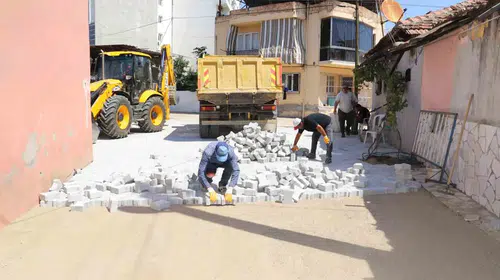 Nazilli'de hizmet maratonu: 41 noktada aynı anda şantiye kurulu