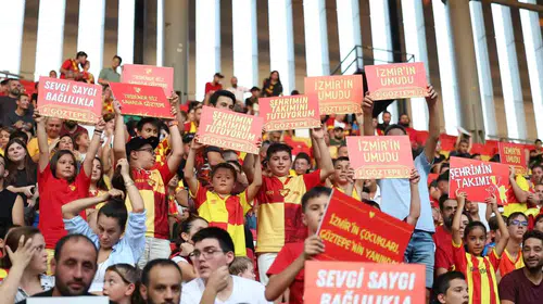 Göztepe’den minik taraftarlara karne sürprizi: Başarıyı hediyeyle taçlandırıyorlar