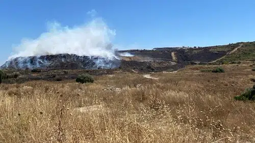 Çeşme'de korkutan yangın: Ekiplerin yoğun çabası sonuç verdi