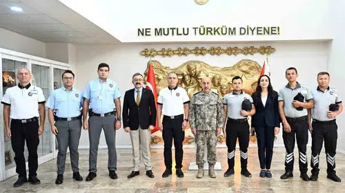 Muğla’da güvenlik güçleri bir araya geldi: Özel güvenlikçilerden Emniyet’e anlamlı ziyaret