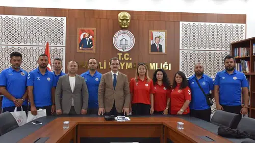 Salihli’de sporun mimarları Kaymakam Güldoğan ile bir araya geldi