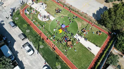 Söke’de verilen söz tutuldu: Akçakonak yeni sosyal alanına kavuştu