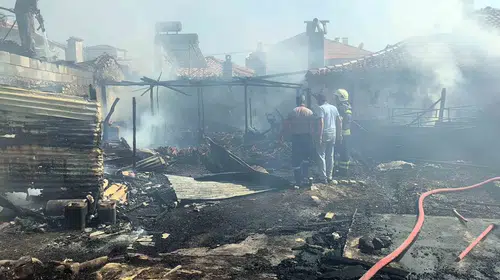 Menteşe’de acı olay: Depo olarak kullanılan odada çıkan yangın can aldı