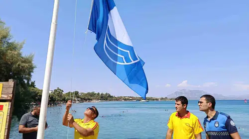 Datça’nın göz bebeği Hastanealtı’nda Mavi Bayrak gururu