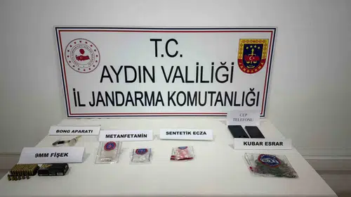 Sultanhisar jandarmasından zehir tacirlerine şafak baskını: Cephanelik gibi ev