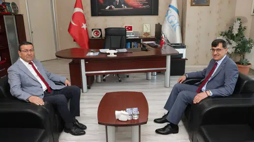Başkan Kahveci’den SGK’ya kritik ziyaret: Hizmet kalitesi için güç birliği mesajı
