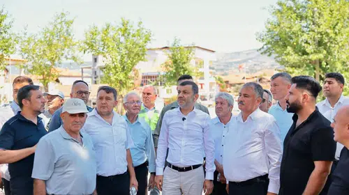 Başkan Çavuşoğlu’ndan Beyağaç’a tam destek: Üreticinin yüzü güldü