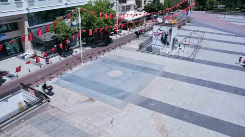 Manisa’da kaldırımlar yayalara açıldı: İşgalci unsurlara zabıta engeli