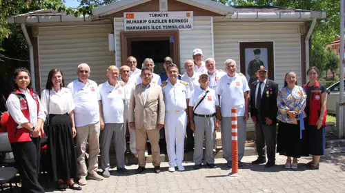 Marmaris’te 52 yıllık gurur: Gazilerden vatan savunması için "hazırız" mesajı