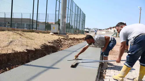 Didim’de yaya konforu için hummalı çalışma: 980 metrelik etap tamamlandı