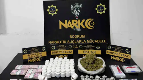 Muğla narkotik ekiplerinden zehir tacirlerine ağır darbe: 34 tutuklama