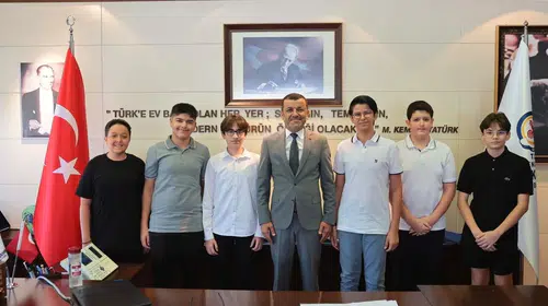 Denizli’nin gurur tablosu başkanlık makamında: LGS şampiyonlarına özel ağırlama
