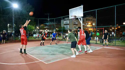Çine’de pota altı ısındı: Sokak basketbolunda nefes kesen başlangıç