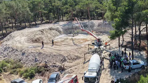 Gördes’in su hasretine 120 milyonluk neşter: Modern altyapı için ilk harç döküldü