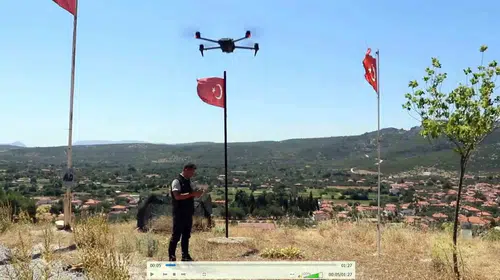 Muğla'da ormanları korumak için gökyüzünden yakın takip: Dronlar devrede