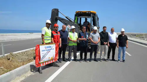 Türkeli’nin yeni sahil yolu ışıl ışıl olacak: Dev aydınlatma hamlesi başladı