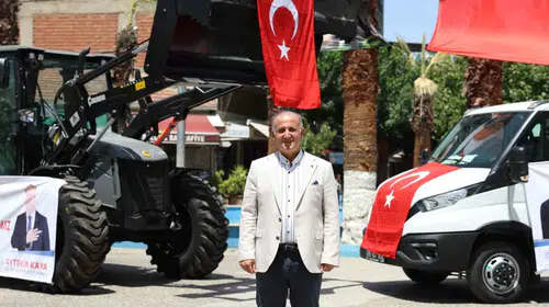 İncirliova’da hizmet filosu büyüyor: Başkan Kaya’dan yeni araç müjdesi