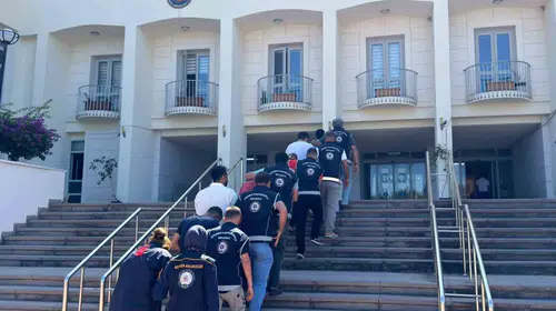 Bodrum'da insan tacirlerine geçit yok: 7 kişi demir parmaklıklar ardında