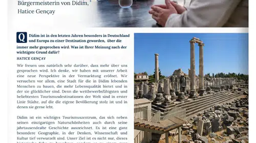 Didim Avrupa vitrinine çıktı: Alman turizm dünyası kenti mercek altına aldı
