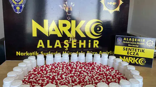 Alaşehir’de zehir tacirine geçit yok: Motosikletli şüpheli tutuklandı
