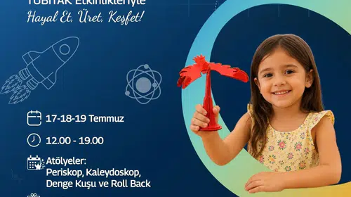 Manisa'da bilim rüzgarı esecek: Çocuklar için ücretsiz keşif durağı