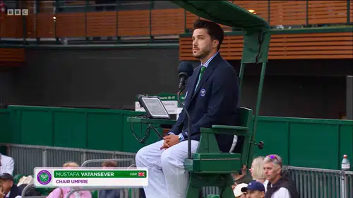 Wimbledon'ın kule koltuğunda bir Türk gurur: Mustafa Vatansever’in başarı hikayesi